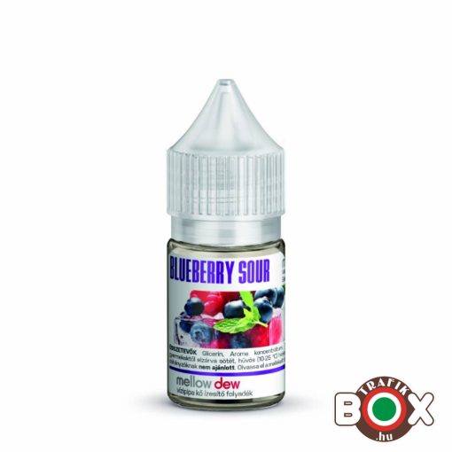 Mellow Dew Vízipipa kő ízesítő folyadék - 30 ml - Blueberry Sour