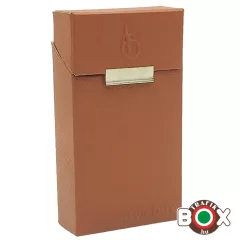   Adami Stefano Cigarettatartó doboz 100-as ML Leather light brown