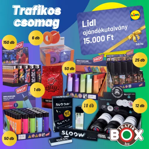 Prémium Trafikos Pack 2. + Lidl Utalvány