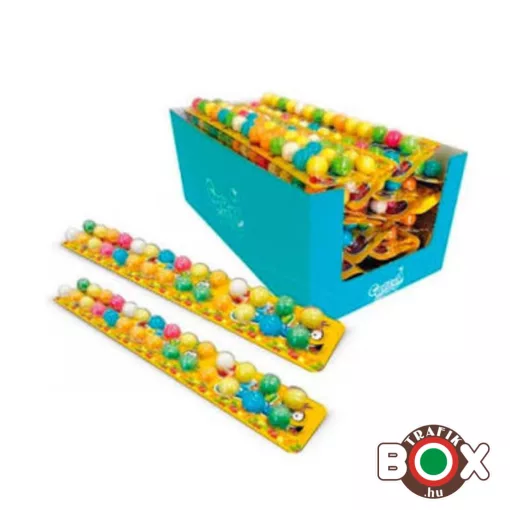 Crazy Gummy 28 szemes gyümölcs ízű rágógumi  75,6 g 12907