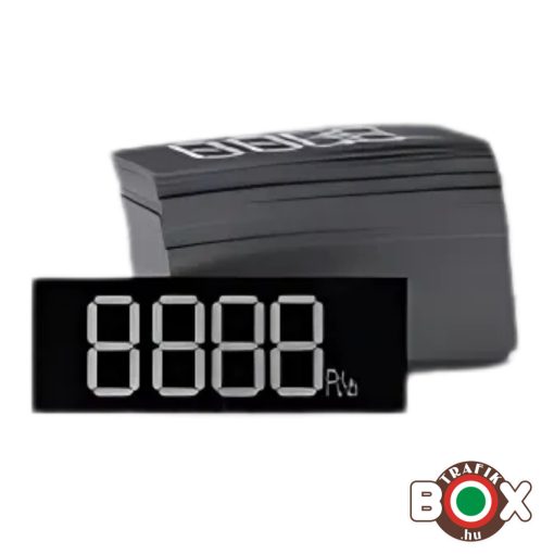 Papír digitális inzert árcimke fekete 50x18 mm (200 db/csomag)