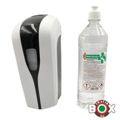   Automata Érintésmentes fertőtlenítő adagoló + 1 liter fertőtlenítő folyadék