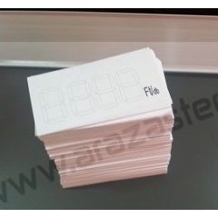 Papír digitális árcimke fehér 50x28 mm