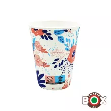 Papírpohár Lattés Hello Sunshine Design 280ml 50 db-os