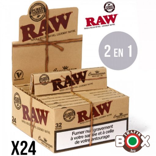 RAW  Slim + Filter Tip Cigarettapapír 17402