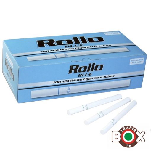 Cigarettahüvely Rollo Blue 100mm (200 db-os)