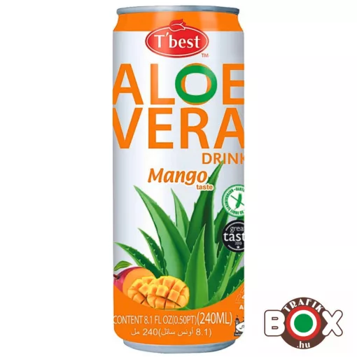 ALOE VERA rost. gyüm.ital mangó ízű 240 ml (DRS) (30db/#) 31027