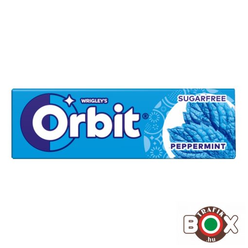 Orbit Drazsé Peppermint 10 db-os (Világoskék)