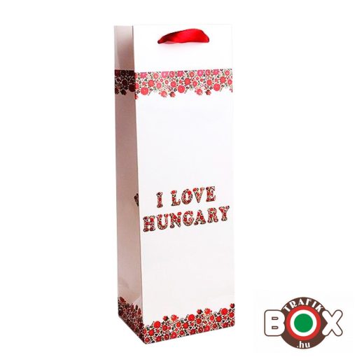 Dísztasak italos Boros I LOVE HUNGARY 337875