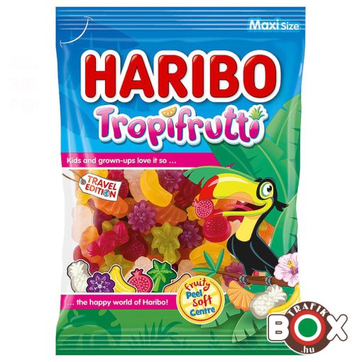 HARIBO Tropifrutti Gumicukor Trópusi gyümölcs ízű 100 g