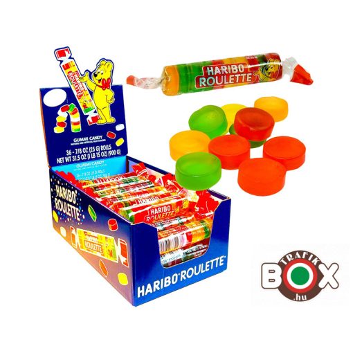 HARIBO  Roulette Gyümölcs gumicukor 25g 