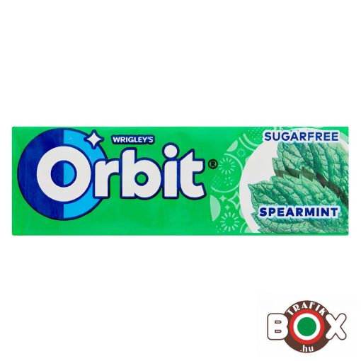 Orbit Drazsé Spearmint 10 db-os (zöld)