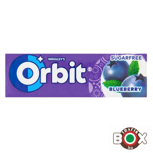 Orbit Drazsé Blueberry 10 db-os 