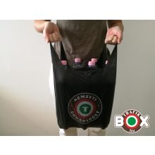 Fekete Ingvállas Táska Nemzeti Dohánybolt felirattal (30×52cm, 7 kg-os) 500db.