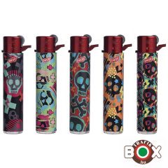   ÖNGYÚJTÓ Tűzköves PROF RED Prémium Színes Koponya 40009904