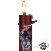 ÖNGYÚJTÓ Tűzköves PROF RED Prémium Színes Koponya 40009904