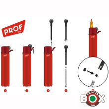 ÖNGYÚJTÓ Tűzköves PROF RED Prémium Póker 40009909