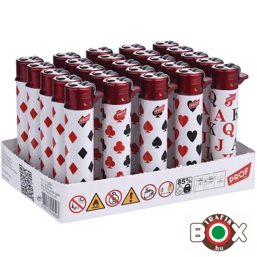 ÖNGYÚJTÓ Tűzköves PROF RED Prémium Póker 40009909
