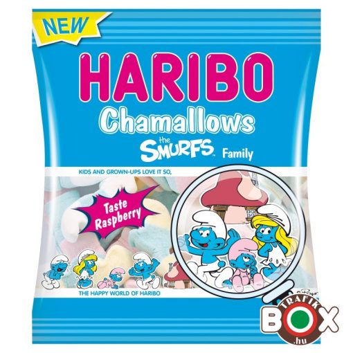 HARIBO Chamallows  Smurfs-Family Pillecukor 90g
