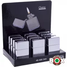 Benzines Öngyújtó Champ Króm 40400343