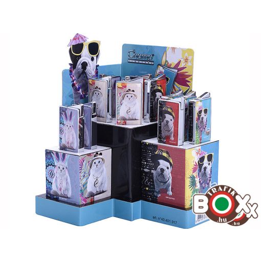 ÖNGYÚJTÓ CHAMP Fém Elektromos Cica - Kutyu 40401917