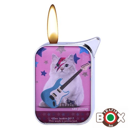 ÖNGYÚJTÓ CHAMP Fém Elektromos Cica 40401948