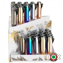 ÖNGYÚJTÓ Tűzköves Prémium Fém, CHAMP DELUXE Metál színek 40402313