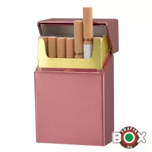 Cigarettatartó CHAMP CLICK BOX metál színek 40447278