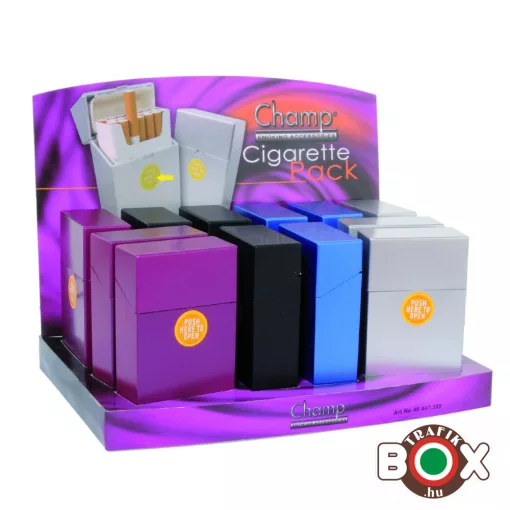 Cigarettatartó CHAMP Click box Elegáns Színek 40447355