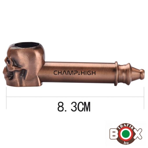 Fémpipa Champ Koponya 8,5 cm 40506038