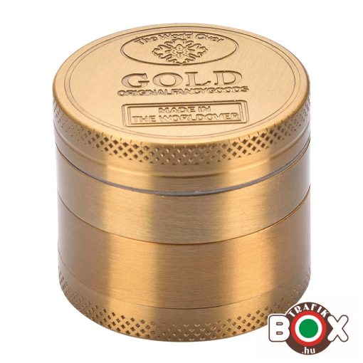 Dohányőrlő Champ Gold 4 részes 40 mm 40506069
