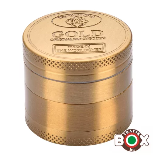 Dohányőrlő Champ Gold 4 részes 40 mm 40506069