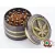   Dohányőrlő CHAMP Fém Strassz Cannabis 4 részes 5 cm 40506117