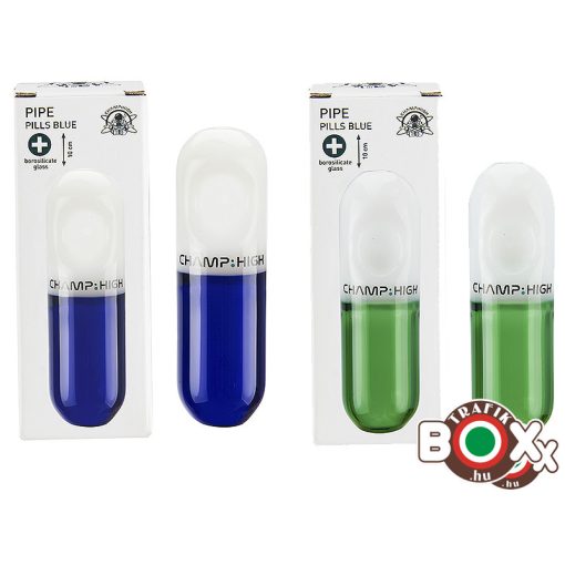 Üvegpipa CHAMP HIGH PILLS PIPEL 10 cm 40506148