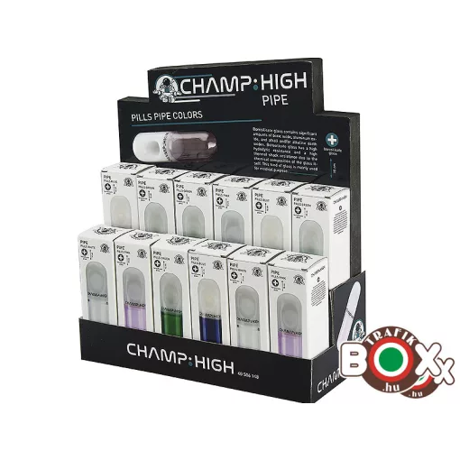 Üvegpipa CHAMP HIGH PILLS PIPEL 10 cm 40506148
