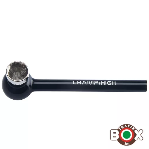 Üvegpipa CHAMP High Fekete 12 cm 40506164