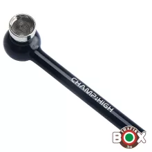 Üvegpipa CHAMP High Fekete 12 cm 40506164