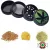   Dohányőrlő Champ Cannabis, lefolyt festék 4 részes 40 mm 40506180
