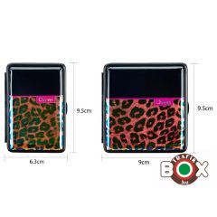 Cigarettatárca CHAMP fényes leopárd 20 szálas 40509009