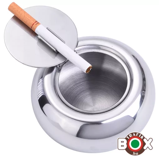 CHAMP Prémium Fém hamuzó, cigaretta tartóval, Zárható tetővel 10 cm 40509019