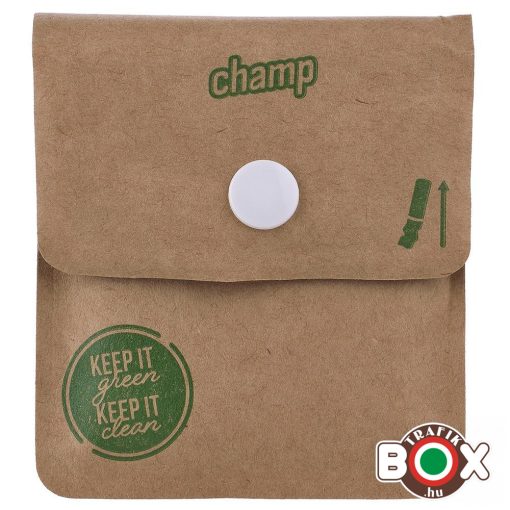 Zsebhamuzó CHAMP, Papír, Natur 40509022