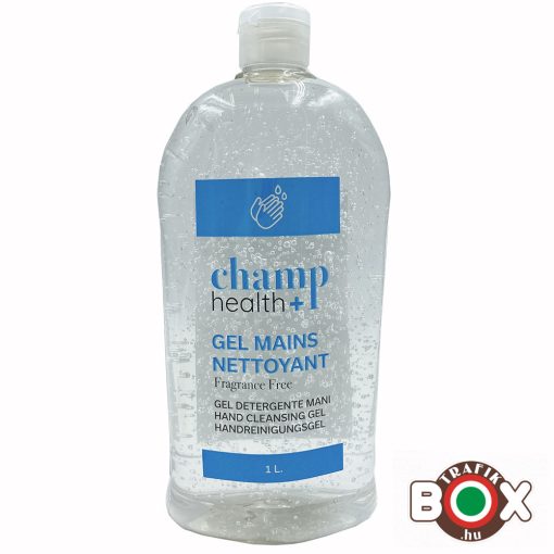 CHAMP Gel Mains 60% Alkoholos kéztisztító gél, Illat Mentes 1 liter 40509054
