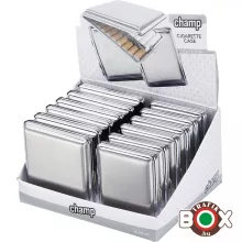 Cigarettatárca Champ Gravírozható fém 16-20 szálas 40590415