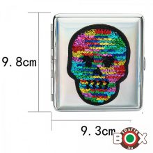 Cigarettatárca CHAMP Kaméleon, Mintás, színváltós Glitter 20 szálas 40590570