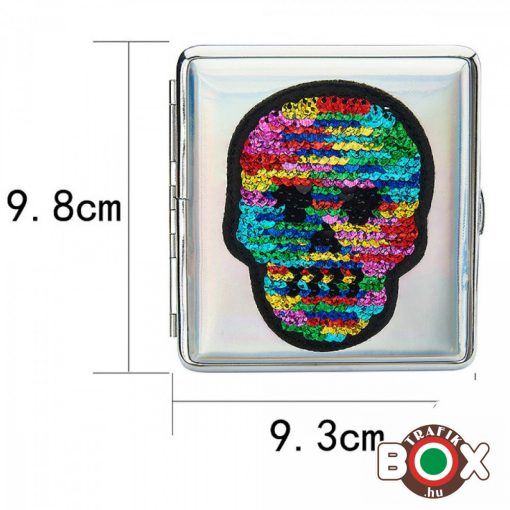 Cigarettatárca CHAMP Kaméleon, Mintás, színváltós Glitter 20 szálas 40590570