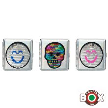 Cigarettatárca CHAMP Kaméleon, Mintás, színváltós Glitter 20 szálas 40590570