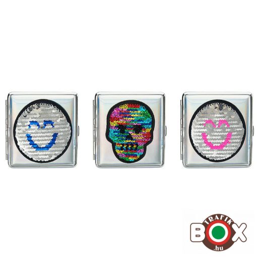 Cigarettatárca CHAMP Kaméleon, Mintás, színváltós Glitter 20 szálas 40590570