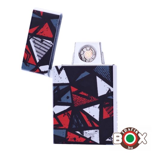 Öngyújtó fém USB-röl tölthető Mozaik 40674222