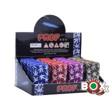 Öngyújtó PROF Jet lángú gumírozott Kannabisz 40804176