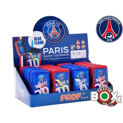 Öngyújtó PROF PSG World Capsule Jet lángú gumírozott  40804271